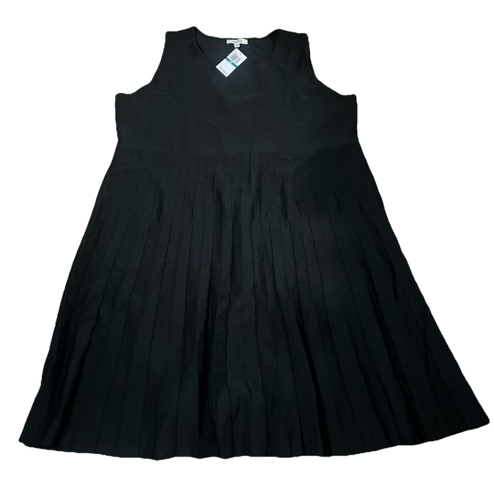 Edited by Remi Bader Women's Pullover Pleated Dress Small Black MSRP $149.00 3x